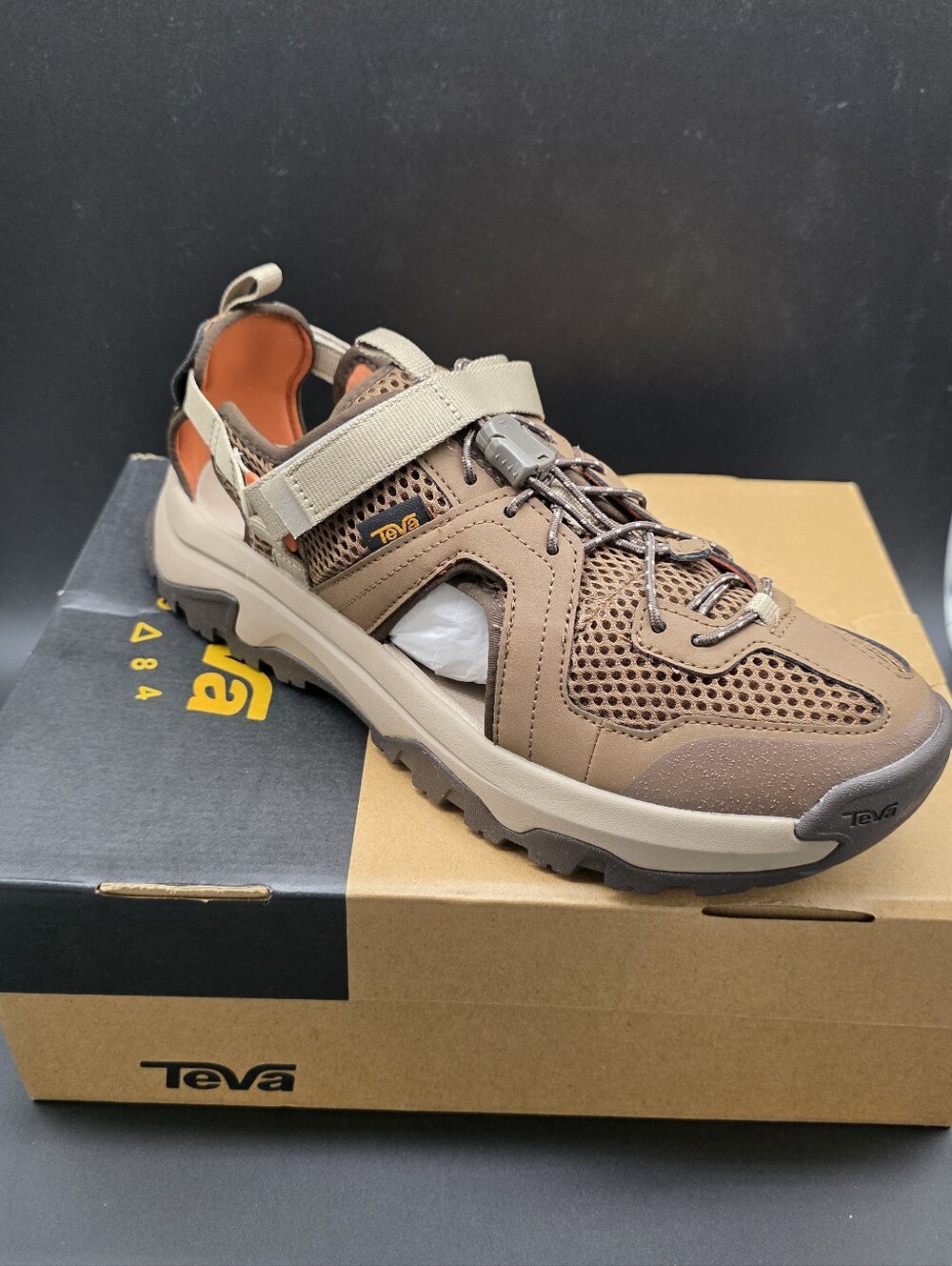 NIOB Teva Brown Men's Trail Hurricane XLT3 Sandal Sneaker 8.5
